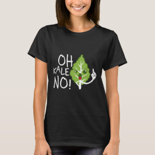 Camiseta Oh Kale No Vegan Shirt Vegetarian Veggie Tee