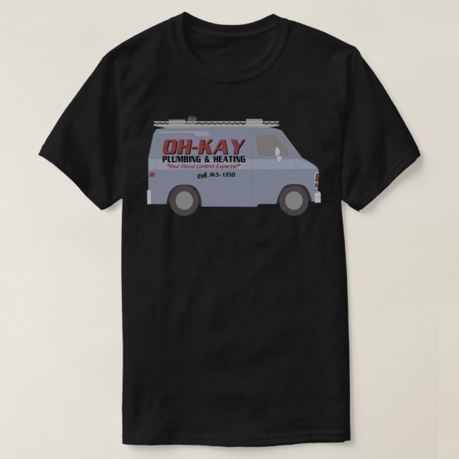 Camiseta Oh-Kay plumbing van Classic T-Shirt (Diseño del anverso)