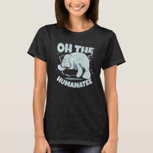Camiseta Oh, la maná humana de animales del mar de las vaca