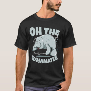 Camiseta Oh, la maná humana de animales del mar de las vaca