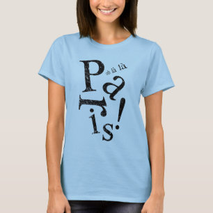 Camiseta Oh la París del la