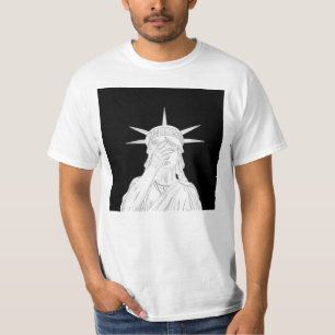 Camiseta Oh, la vergüenza Estatua de la Libertad de EE.UU. 