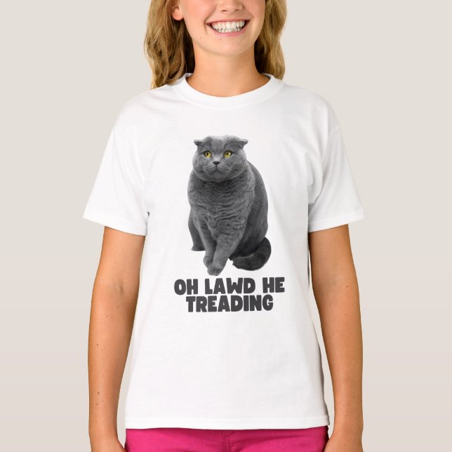 Camiseta Oh Lawd He Tread (Anverso)