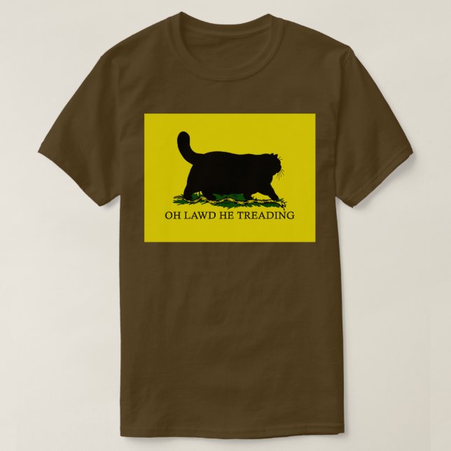 Camiseta Oh Lawd He Tread Color Block TShirt (Diseño del anverso)
