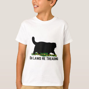 Camiseta Oh Lawd He Tread Vote Harris Waltz 2024 Kamala
