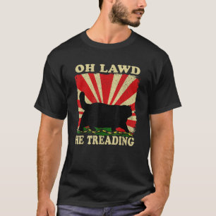 Camiseta Oh Lawy Él Enseña A Funny Cat Hombres