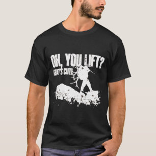 Camiseta Oh, Levantar Eso Es Caza De Cerdas Cute