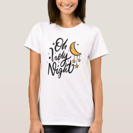 Camiseta Oh Luna de la Noche Santa