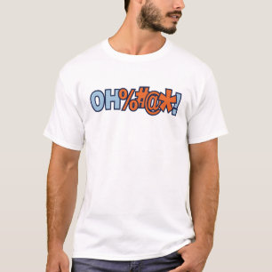 Camiseta Oh Mala Maldición Palabra