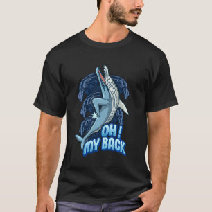 Camiseta Oh Mi Bio Marino Animal De Ballena Atrás