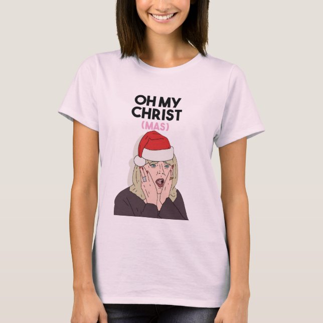 Camiseta Oh Mi Cristo Pam, Gavin y Stacey (Anverso)
