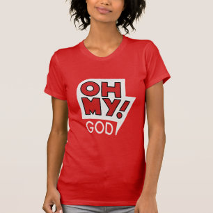 Camiseta ¡Oh, mi! Dios Tee - Awe, Alabanza y Estilo