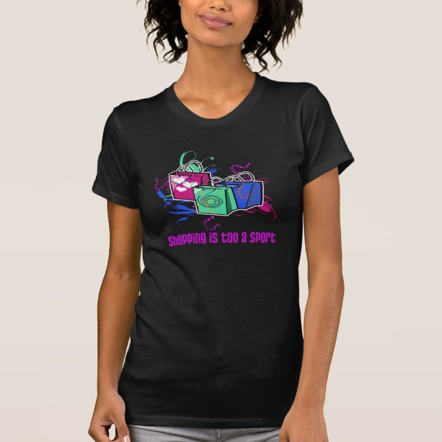 Camiseta OH MI, el gran deporte de las compras… (Anverso)