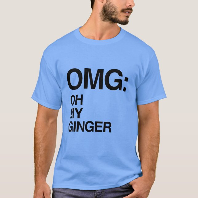 CAMISETA OH MI JENGIBRE (Anverso)