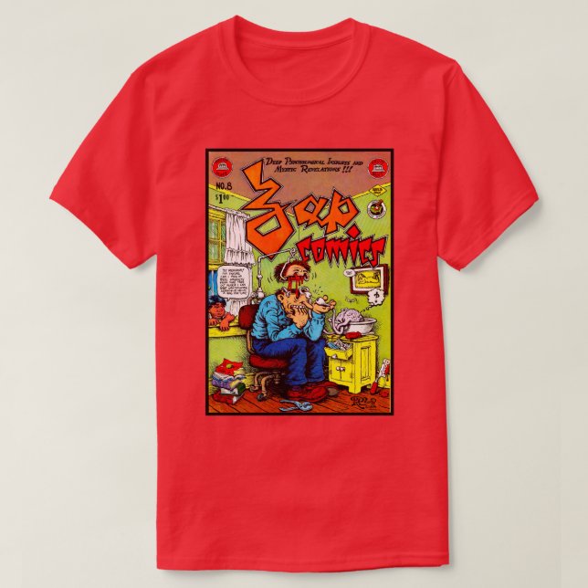 CAMISETA OH MI OTRO GRAN ARTE DE CUBIERTA DE CÓMO SUBTERRÁN (Diseño del anverso)