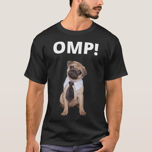Camiseta Oh mi Pug (Anverso)