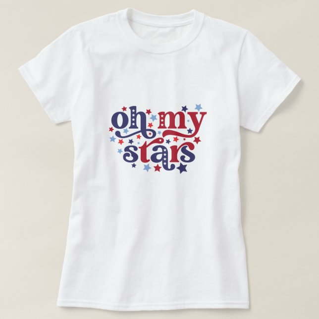 Camiseta Oh Mis Estrellas (Diseño del anverso)