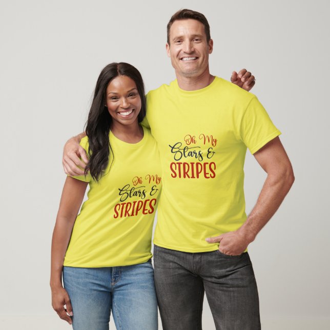 Camiseta Oh Mis Estrellas y Rayas (Unisexo)