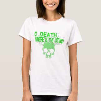 Camiseta ¿Oh muerte, dónde está tu aguijón?