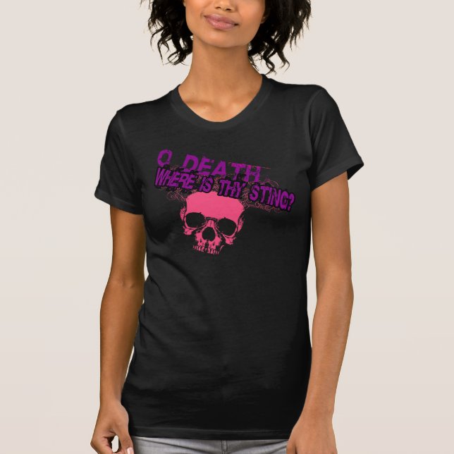 Camiseta Oh Muerte, ¿Dónde Está Tu Pie? (Anverso)