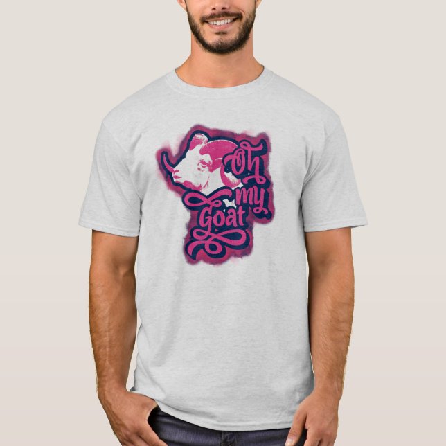 Camiseta ¡Oh My Goat! (Anverso)