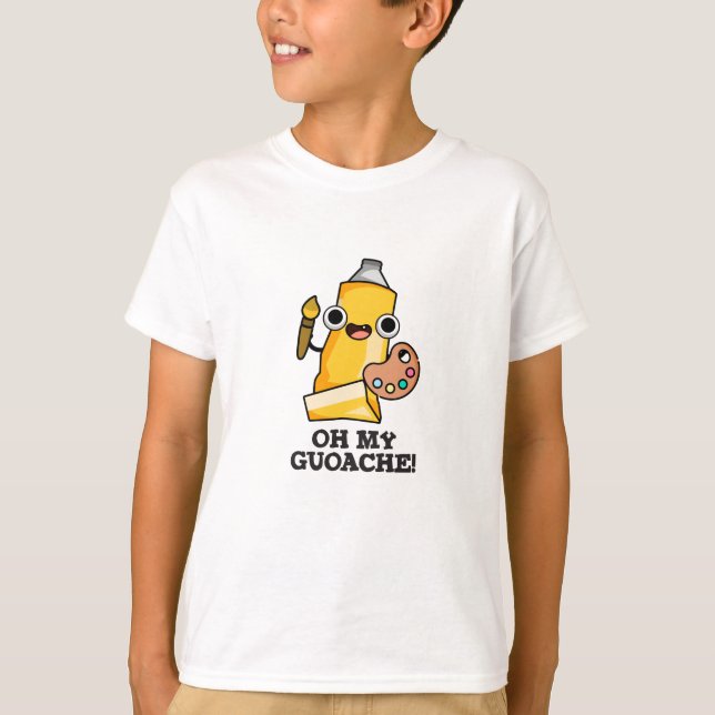 Camiseta Oh My Guoache Funny Artists Paint Pun (Anverso)
