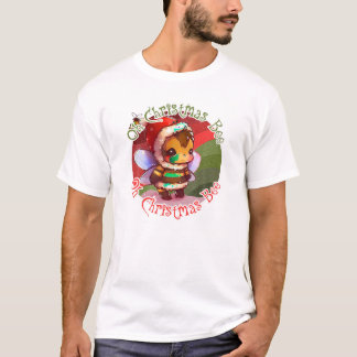 Camiseta Oh Navidades Bee Cute Kawaii Xmas Navidades de abe