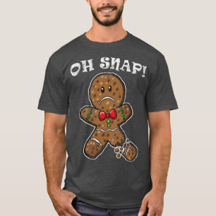 Camiseta Oh Navidades de humor de Snap Gingerbread