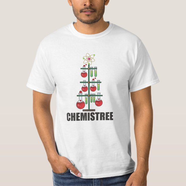 Camiseta Oh Navidades de Química Profesor de Química (Anverso)