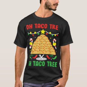 Camiseta Oh Navidades de Taco Tree Mexican Food Taco Lover