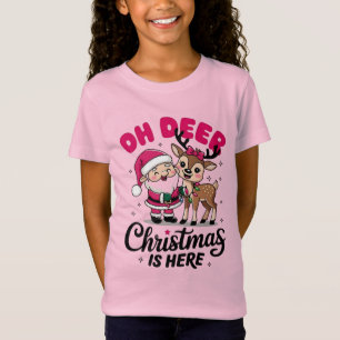 Camiseta Oh Navidades de venados se escuchan