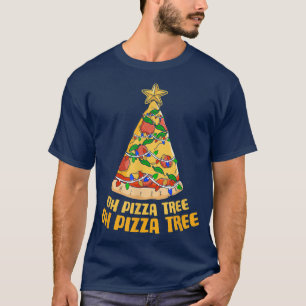Camiseta Oh Navidades Pizza Tree Cheese Food Baking Pizza T