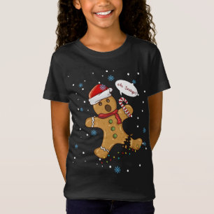Camiseta Oh Navidades Snap Gingerbread Cookies Baking Crew