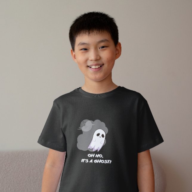 Camiseta ¡Oh no, es un fantasma! Halloween gracioso (Subido por el creador)