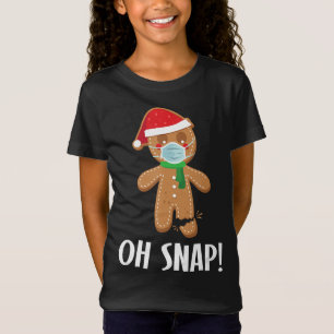 Camiseta Oh, no. navidades regalo de máscara de pan de je
