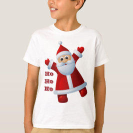 Camiseta ¡Oh! ¡Oh! ¡Oh! Cute Santa Claus Feliz Navidad