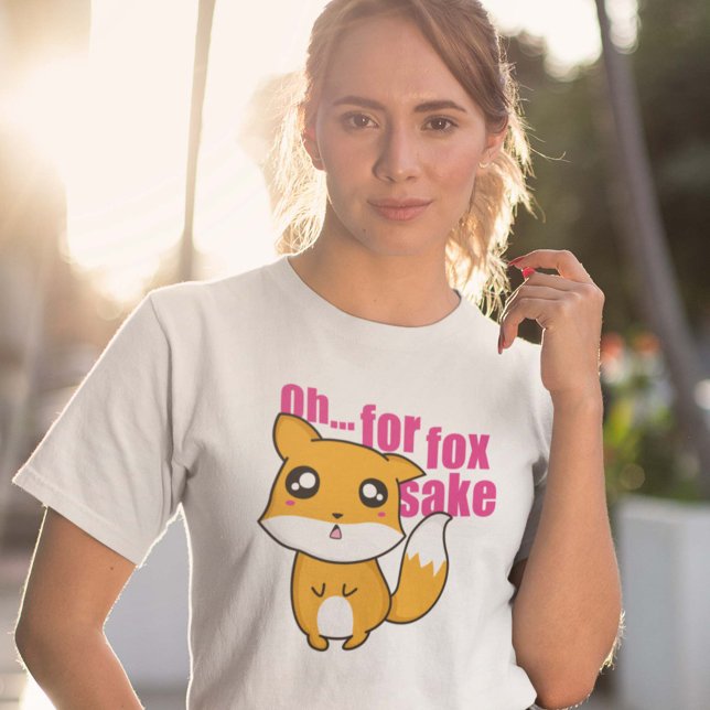 Camiseta Oh. Para Fox Sake (Oh... For Fox Sake T-Shirt)