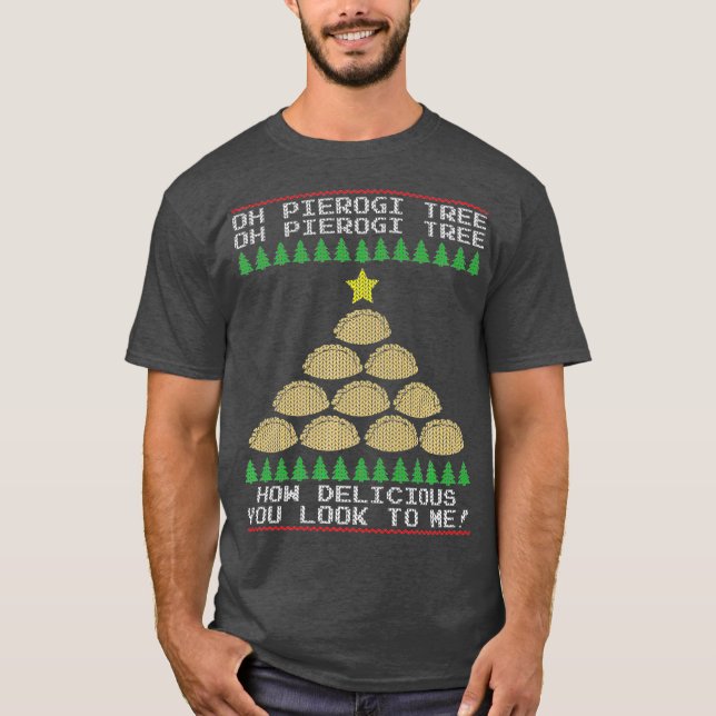 Camiseta Oh Pierogi Tree Premium (Anverso)