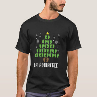 Camiseta Oh Podiatree Chiropodist Podiatrista Funny Christm