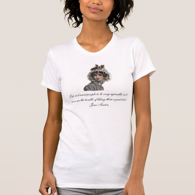 Camiseta Oh por el amor de Jane Austen (Anverso)