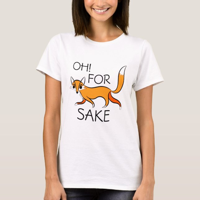 CAMISETA ¡OH POR EL SACO DE FOX! (Anverso)