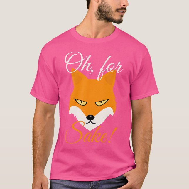Camiseta Oh Por Fox Sake (Anverso)