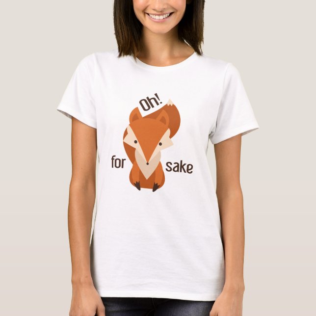 Camiseta Oh Por Fox Sake (Anverso)
