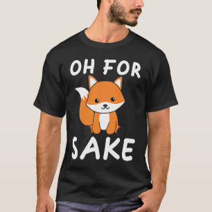 Camiseta Oh Por Fox Sake Foxing Pun