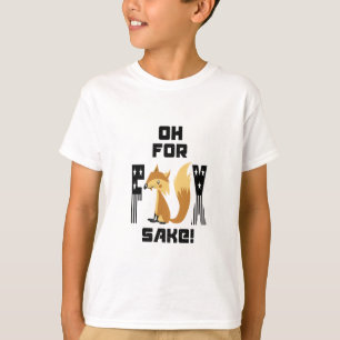 Camiseta Oh Por Fox Sake Funny Fox Chiste