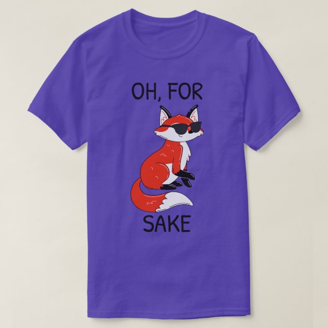 Camiseta Oh Por Fox Sake II (Diseño del anverso)