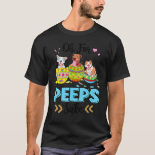 Camiseta Oh Por Pitbull Sake Easter Bunny Ear Egg