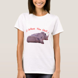 Camiseta ¡oh, qué diablos!