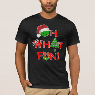 Camiseta Oh Qué Navidades Diversos Pickleball Oscuro