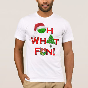Camiseta Oh Qué Navidades Divertidos Patinan